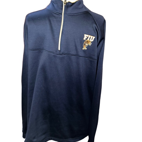 FIU Florida International Panthers champion navy pullover sweatshirt  L Large - Picture 1 of 5